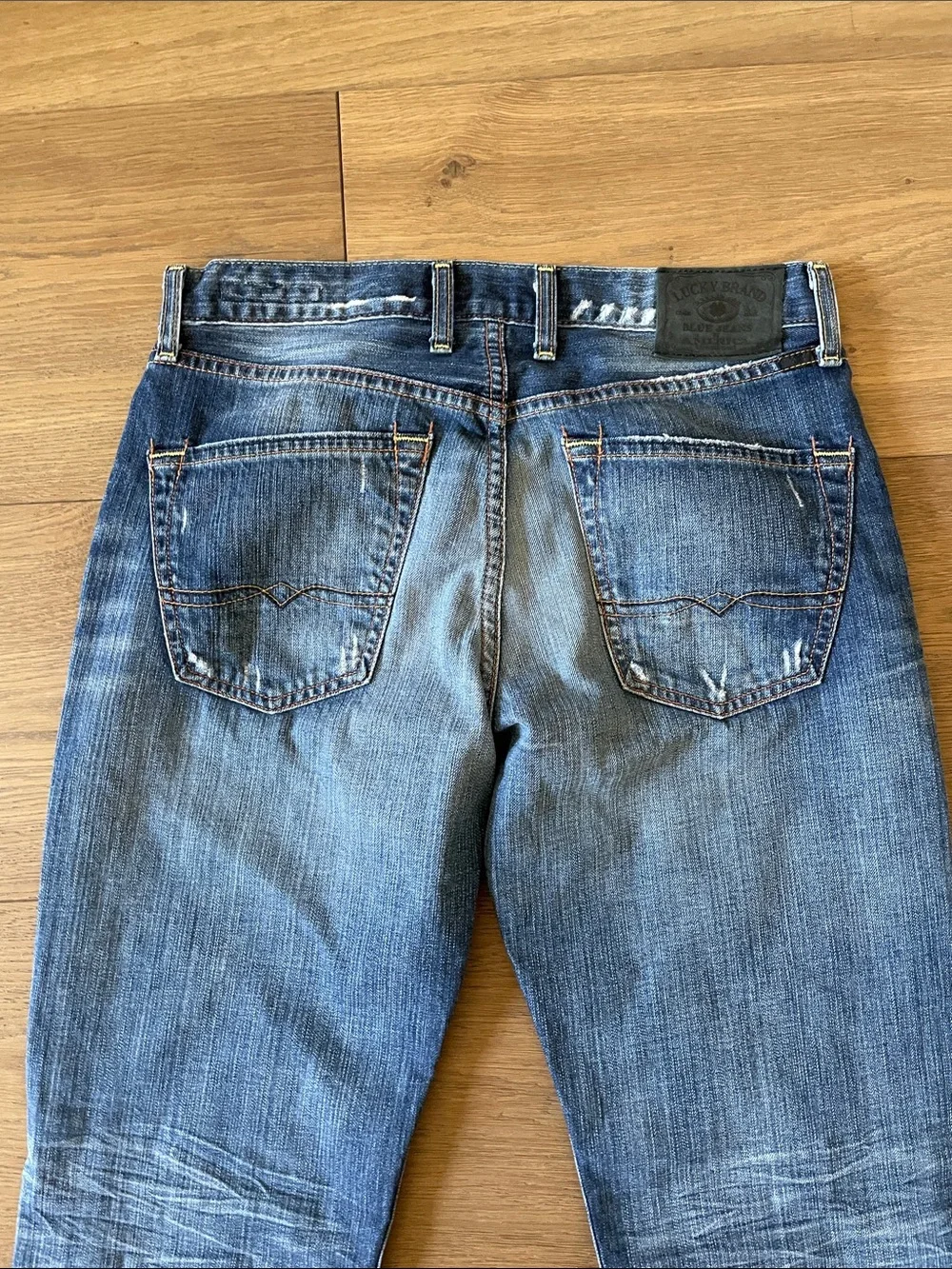 Lucky Brand Men’s Selvedge Jeans 221 Slim Straight Size 31X34